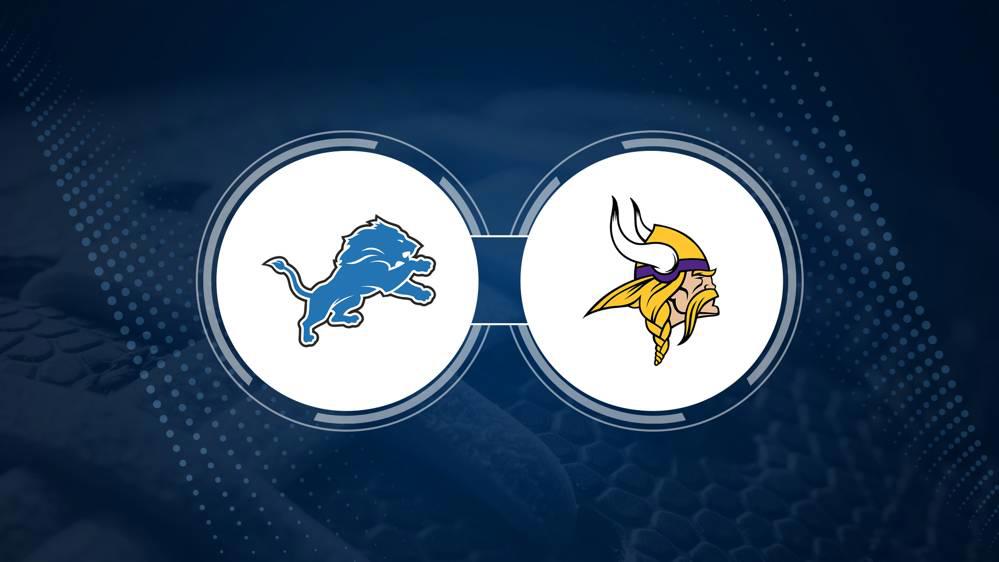 Best Bets, Odds for the Lions vs. Vikings Game – Week 7