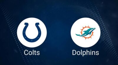 Colts vs. Dolphins: Odds, Moneyline, and Spread - Week 7