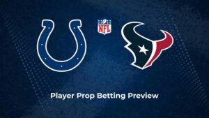 Colts vs. Texans Player Props & Odds – Week 8