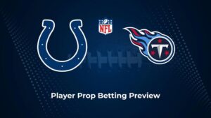 Colts vs. Titans Player Props & Odds – Week 6