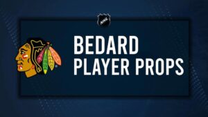 Connor Bedard Player Prop Bets for the Blackhawks vs. Flames Game - October 15