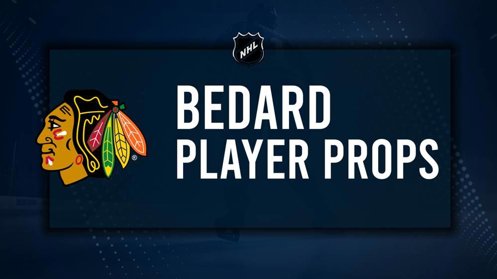 Connor Bedard Player Prop Bets for the Blackhawks vs. Jets Game - October 11