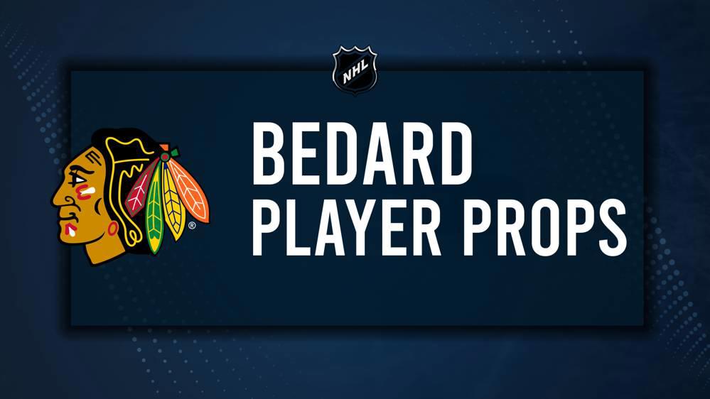 Connor Bedard Player Prop Bets for the Blackhawks vs. Sabres Game - October 19