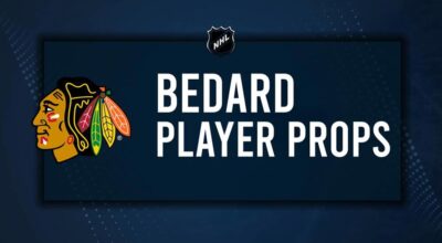 Connor Bedard Player Prop Bets for the Blackhawks vs. Sharks Game - October 31