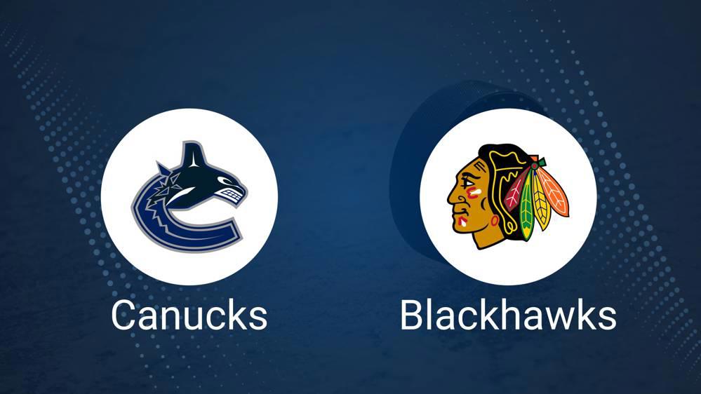 How to Pick the Canucks vs. Blackhawks Game with Odds, Spread, Betting Line and Stats – October 22