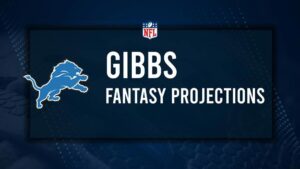 Jahmyr Gibbs Fantasy Projections: Week 6 vs. the Cowboys