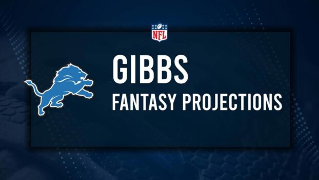 Jahmyr Gibbs Fantasy Projections: Week 6 vs. the Cowboys