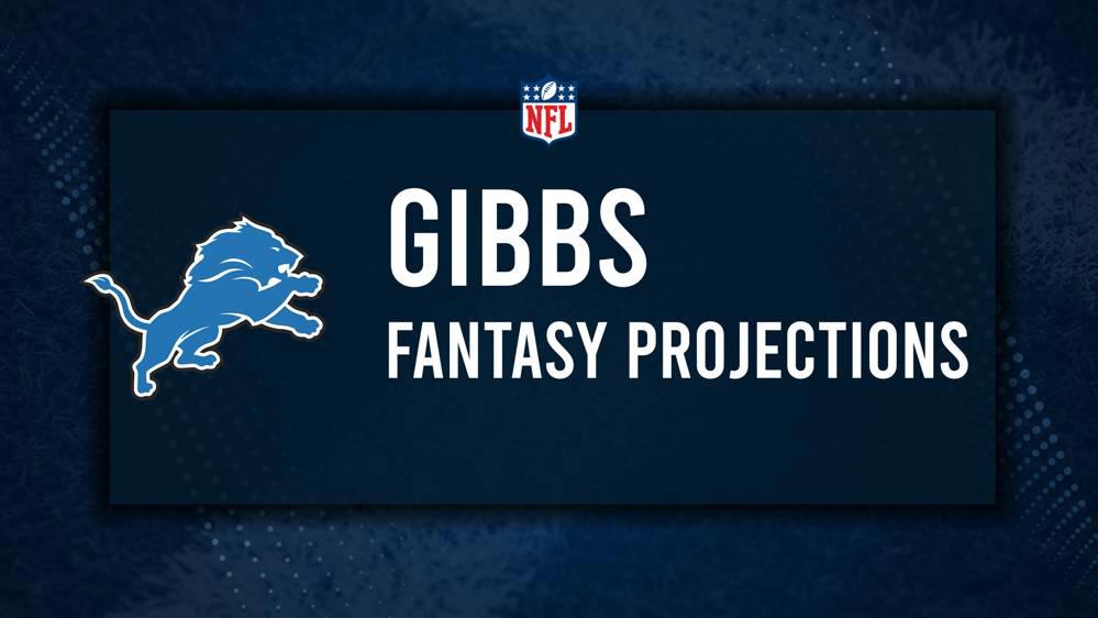 Jahmyr Gibbs Fantasy Projections: Week 9 vs. the Packers