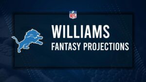 Jameson Williams Fantasy Projections: Week 7 vs. the Vikings