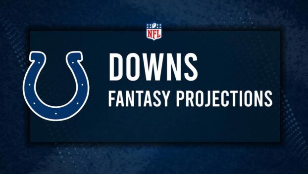 Josh Downs Fantasy Projections: Week 6 vs. the Titans