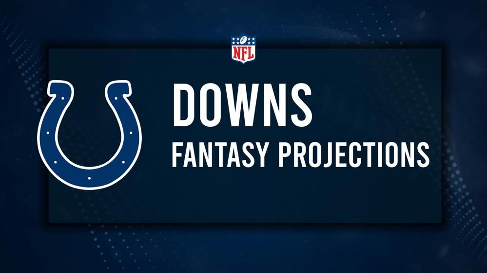 Josh Downs Fantasy Projections: Week 8 vs. the Texans