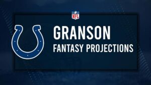 Kylen Granson Fantasy Projections: Week 8 vs. the Texans