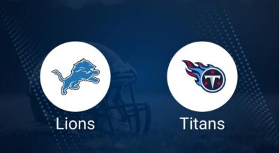 Lions vs. Titans: Odds, Moneyline, and Spread - Week 8