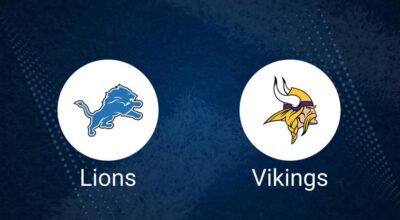 Lions vs. Vikings Predictions & Picks: Odds, Moneyline, Spread - Week 7