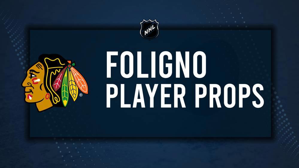 Nick Foligno Player Prop Bets for the Blackhawks vs. Flames Game - October 15