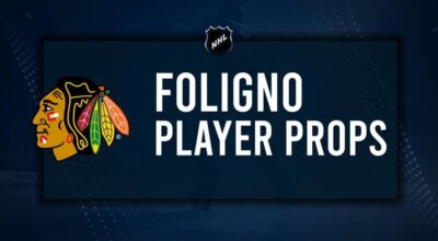 Nick Foligno Player Prop Bets for the Blackhawks vs. Sharks Game - October 31