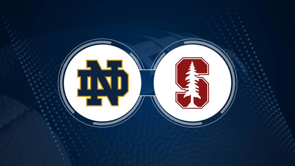 Notre Dame vs. Stanford: Odds, spread, and over/under - Oct. 12