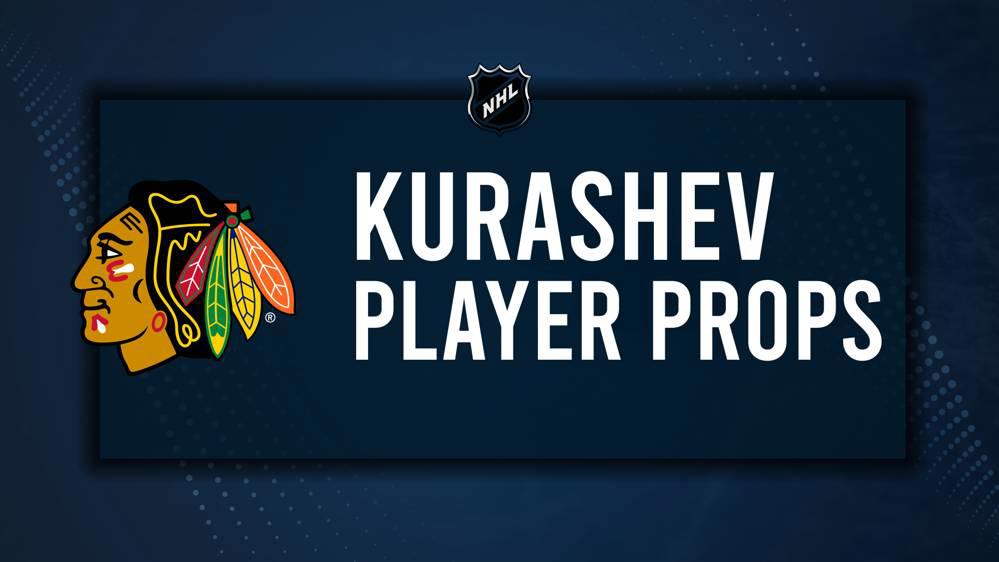 Philipp Kurashev Player Prop Bets for the Blackhawks vs. Flames Game - October 15