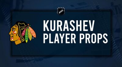 Philipp Kurashev Player Prop Bets for the Blackhawks vs. Sharks Game - October 31