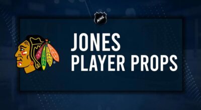 Seth Jones Player Prop Bets for the Blackhawks vs. Canucks Game - October 22