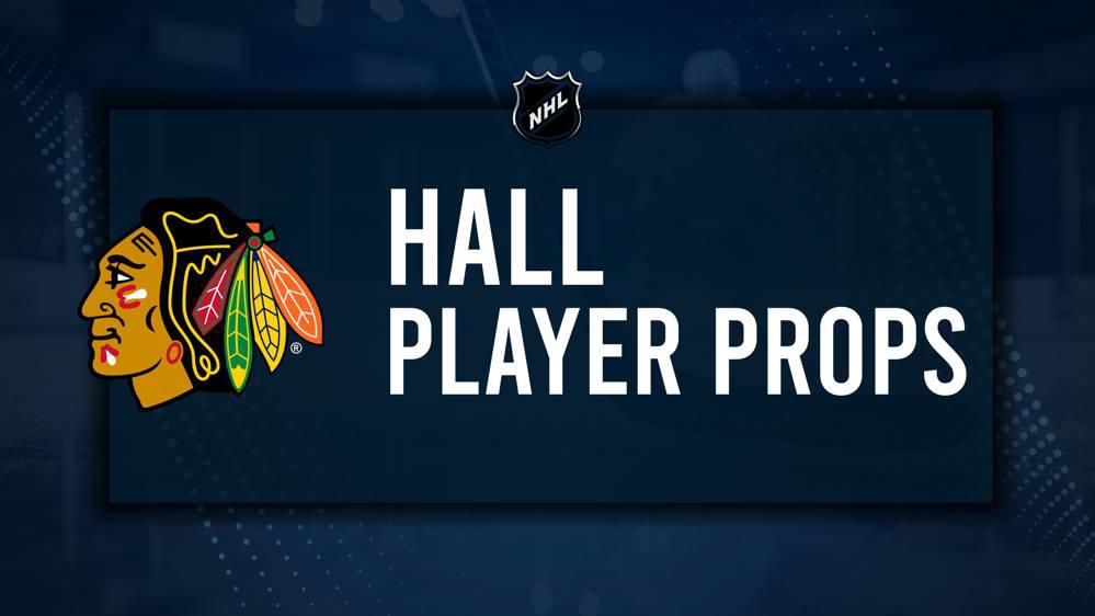 Taylor Hall Player Prop Bets for the Blackhawks vs. Sabres Game - October 19