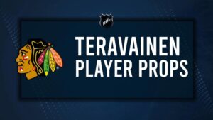 Teuvo Teravainen Player Prop Bets for the Blackhawks vs. Canucks Game - October 22