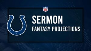 Trey Sermon Fantasy Projections: Week 6 vs. the Titans