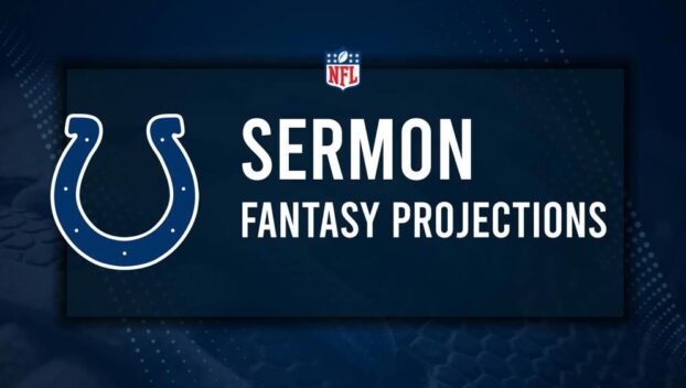 Trey Sermon Fantasy Projections: Week 6 vs. the Titans