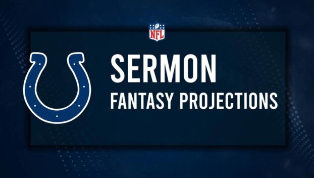 Trey Sermon Fantasy Projections: Week 7 vs. the Dolphins