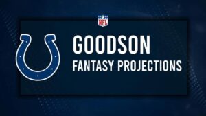 Tyler Goodson Fantasy Projections: Week 7 vs. the Dolphins