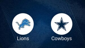 Where to Watch Lions vs. Cowboys on TV or Streaming Live - Oct. 13