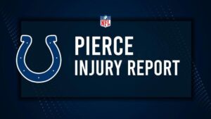 Will Alec Pierce Play in Week 7? NFL Injury Status, News & Updates