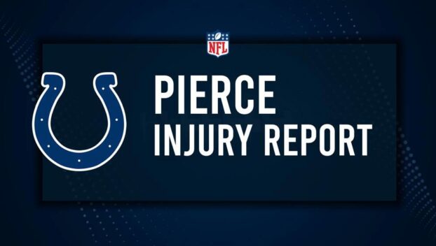 Will Alec Pierce Play in Week 7? NFL Injury Status, News & Updates