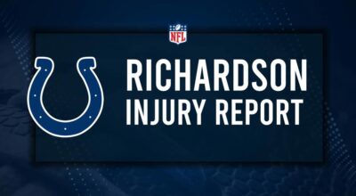 Will Anthony Richardson Play in Week 6? NFL Injury Status, News & Updates