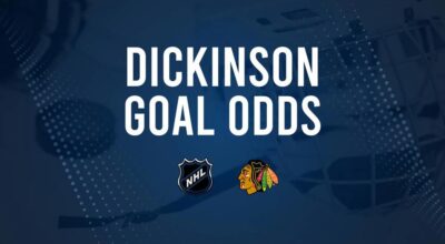 Will Jason Dickinson Score a Goal Against the Canucks on October 22?