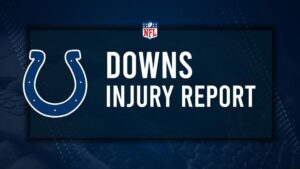 Will Josh Downs Play in Week 6? NFL Injury Status, News & Updates