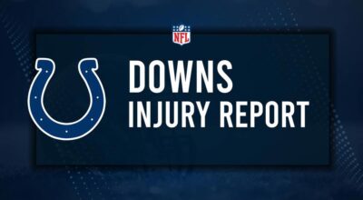 Will Josh Downs Play in Week 7? NFL Injury Status, News & Updates