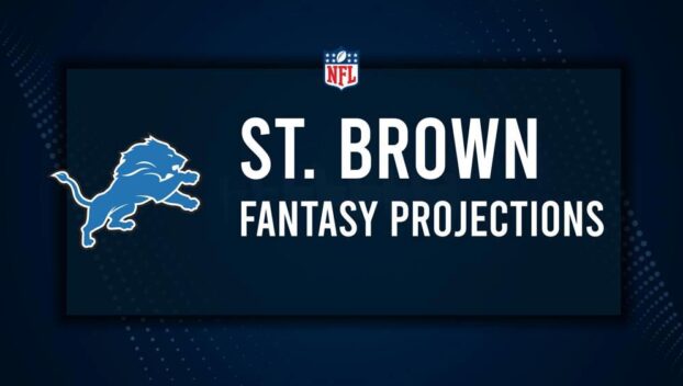 Amon-Ra St. Brown Fantasy Projections: Week 10 vs. the Texans