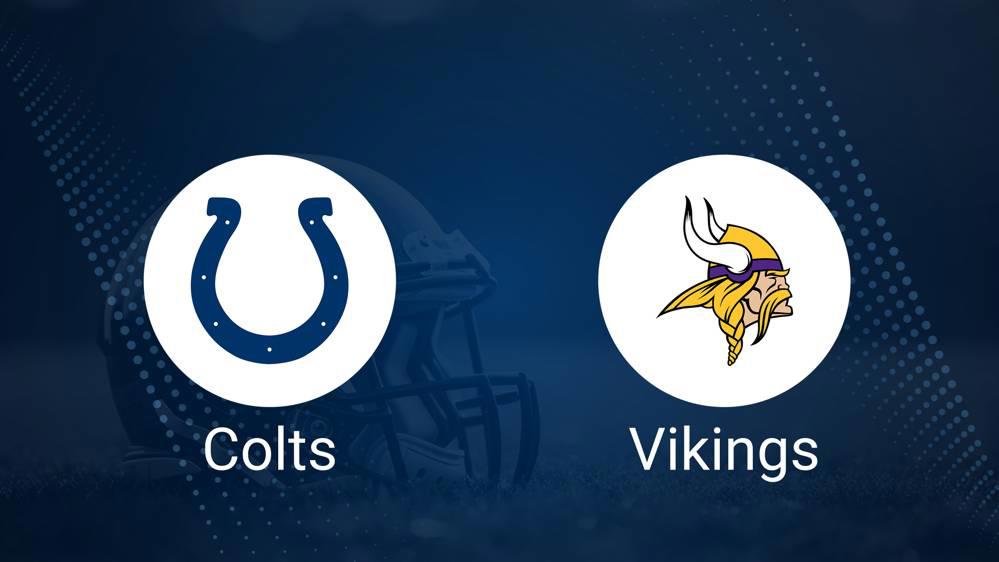 Colts vs. Vikings Predictions & Picks: Odds, Moneyline, Spread - Sunday Night Football Week 9