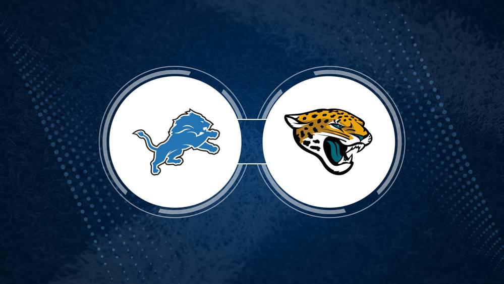 Lions vs. Jaguars Same Game Parlay Picks – NFL Week 11