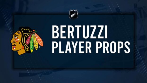 Tyler Bertuzzi Player Prop Bets for the Blackhawks vs. Flyers Game - November 23