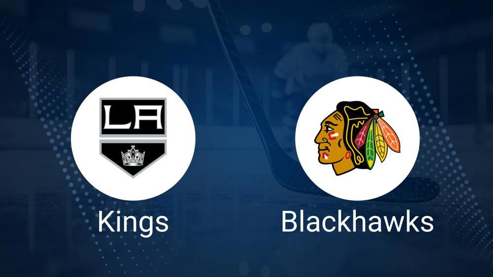 Where to Watch Los Angeles Kings vs. Chicago Blackhawks on TV or Streaming Live - November 2