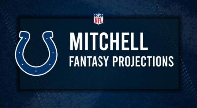 Adonai Mitchell Fantasy Projections: Week 17 vs. the Giants