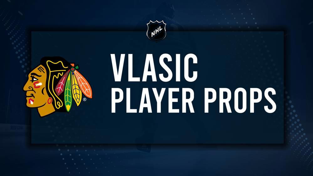 Alex Vlasic Player Prop Bets for the Blackhawks vs. Capitals Game - December 17