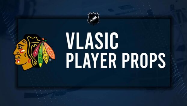 Alex Vlasic Player Prop Bets for the Blackhawks vs. Flames Game - December 21