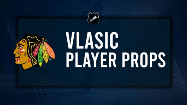 Alex Vlasic Player Prop Bets for the Blackhawks vs. Islanders Game - December 12