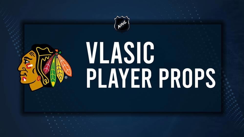 Alex Vlasic Player Prop Bets for the Blackhawks vs. Kraken Game - December 19