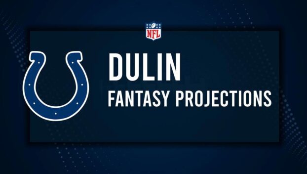 Ashton Dulin Fantasy Projections: Week 15 vs. the Broncos