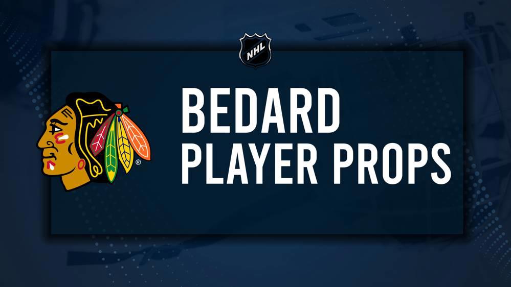 Connor Bedard Player Prop Bets for the Blackhawks vs. Blues Game - December 31