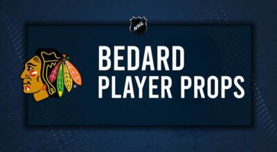 Connor Bedard Player Prop Bets for the Blackhawks vs. Sabres Game - December 27